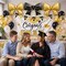 38-Piece Graduation Party Decorations Set 2026 – Congrats Grad Banner, Black & Gold Graduation Balloons, Backdrop & Giant Bow Foil Balloons, Class of 2026 Graduation Party Supplies for High School & College Celebrations